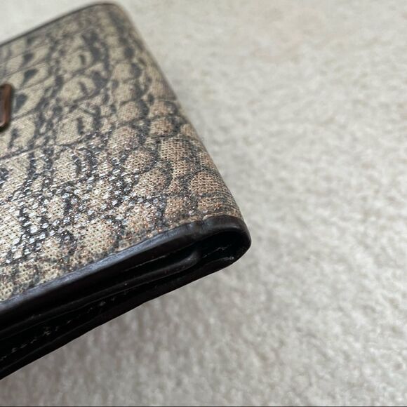 Roberto Cavalli Freedom Animal Print Tri-Fold Wallet - Picture 13 of 16